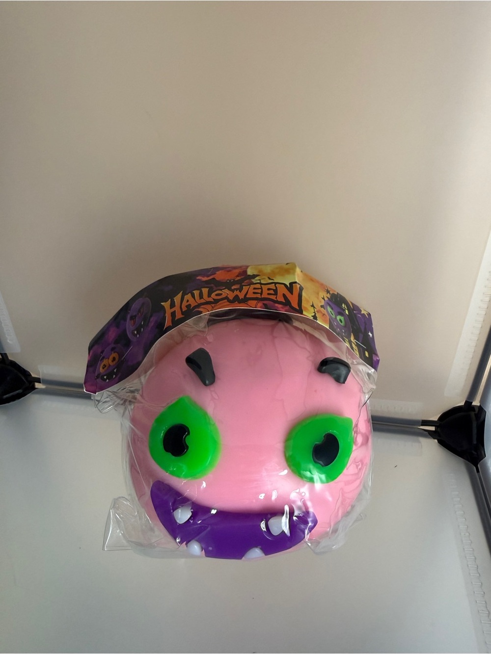 Halloween Ghost Ball Extra Soft Squishy Toy Pink